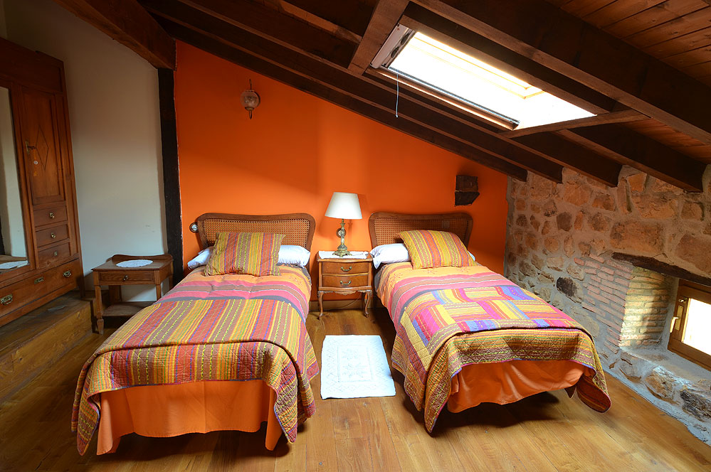 Bedroom 4 with skylight